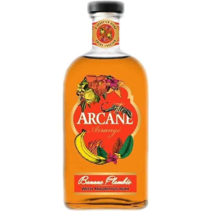 Rhum Arrangé Arcane Banane Flambée 40% - 70 cl