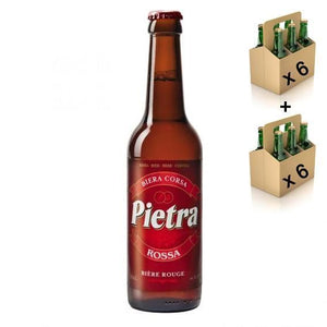 Les5CAVES - Pack x12 Bières Pietra Rossa 6° 12x33cl - bière Corse, France