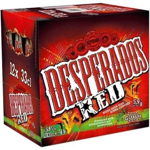Les5CAVES - DESPERADOS bière Rouge - 5.9% - 12x33cl