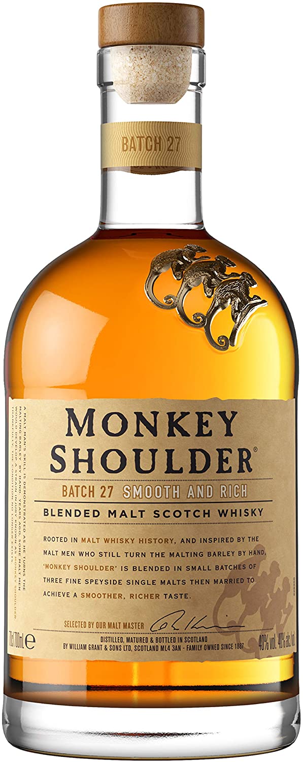 Monkey Shoulder Triple Malt Scotch Whisky 70 cl