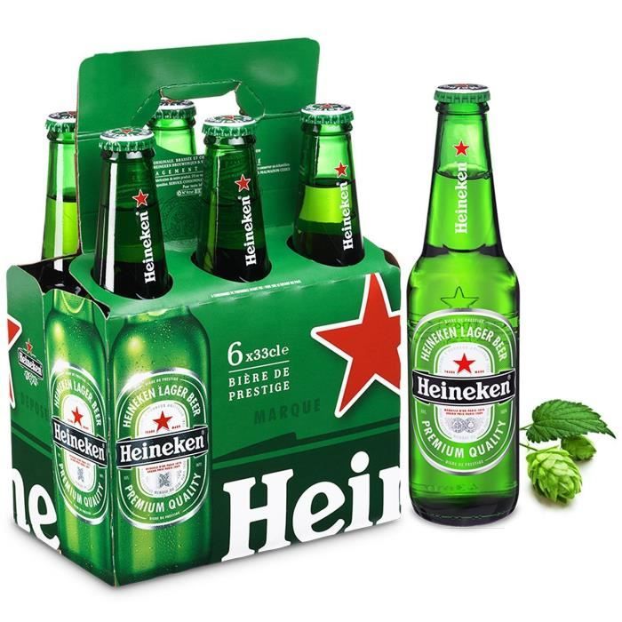HEINEKEN Fût de biere Blonde - Compatible Beertender - 5 L