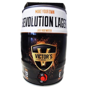 Victor's Drinks Barrel - Kit de brassage - Revolution Lager - Fut - 4.5 L