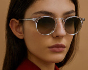 Lunettes de Soleil Femme Authentique GIGI BARCELONA modèle ROY en Acétane Crystal