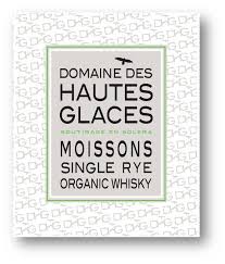 Whisky Français Domaine des Hautes Glaces Single Rye Seigle Cuvée Moissons 44,8° 70cl - Agriculture Biologique