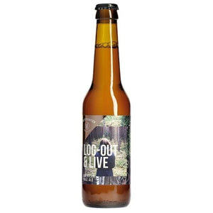 WHITE FRONTIER - Log-out & Live - Biere Ambrée - 33 cl